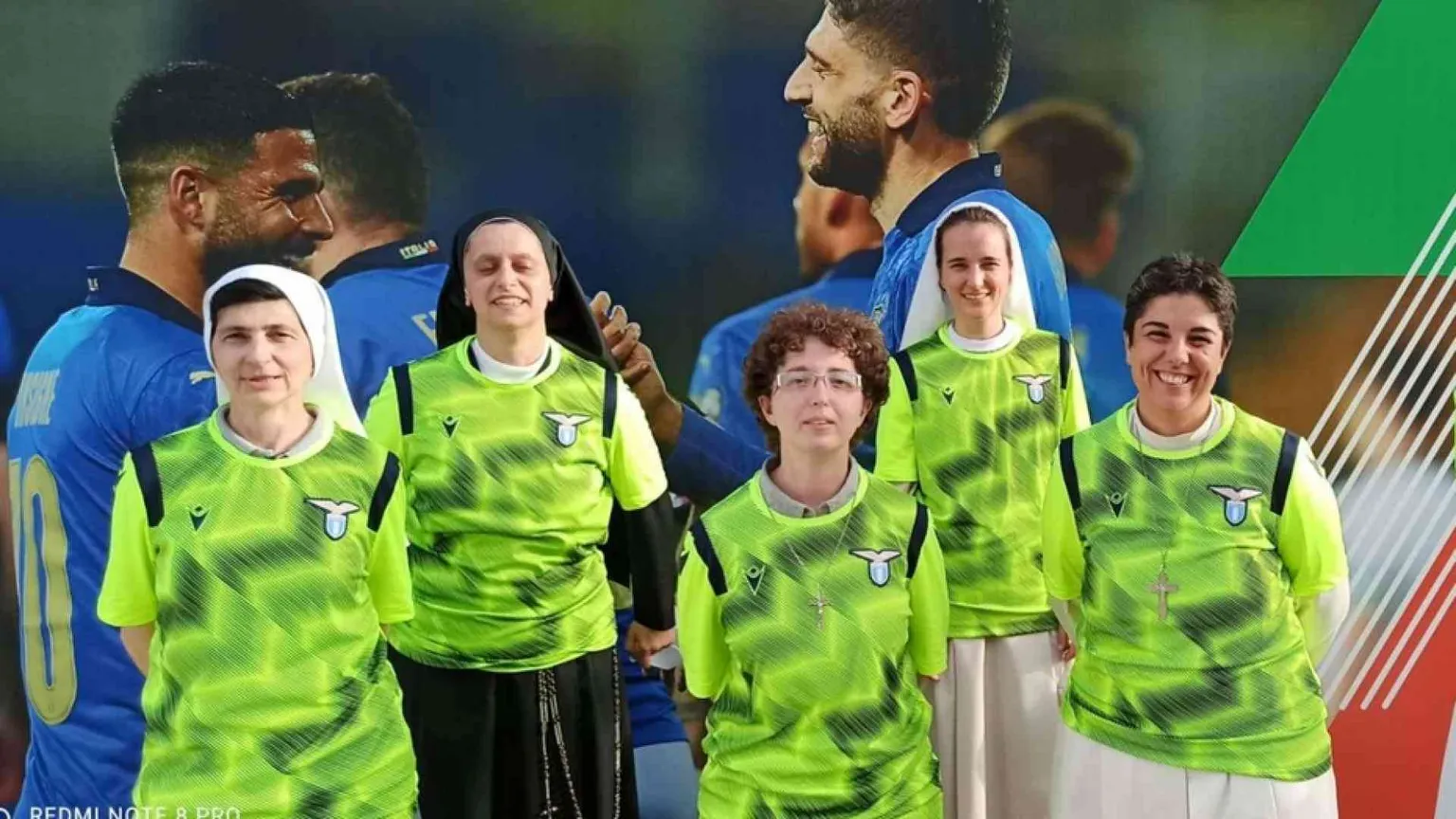 La prima Nazionale di calcio al mondo composta da suore e religiose