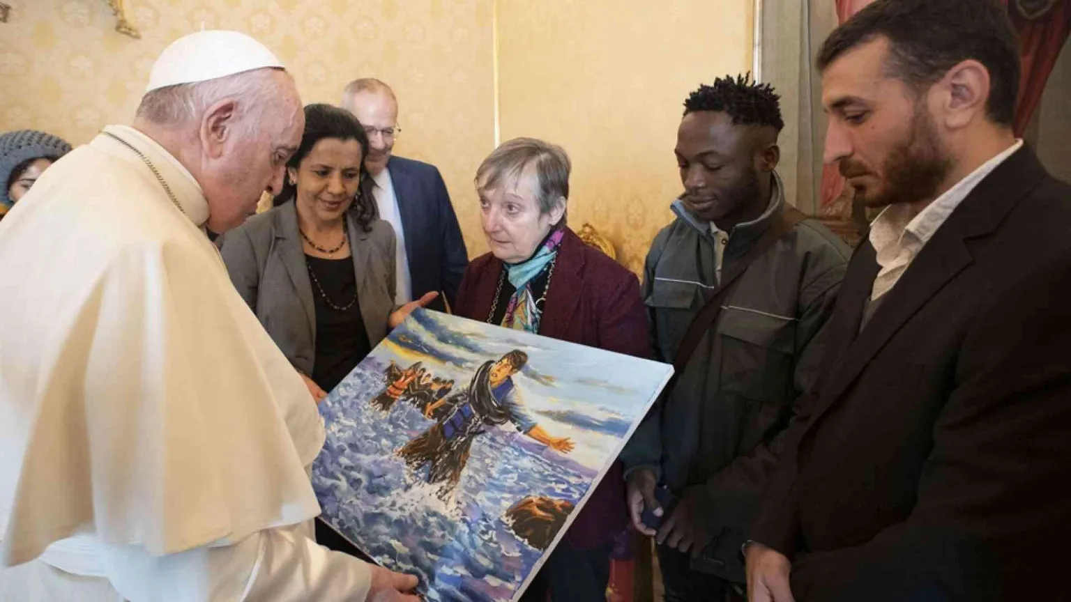 Compleanno con poveri e rifugiati: così il Papa ha festeggiato 85 anni