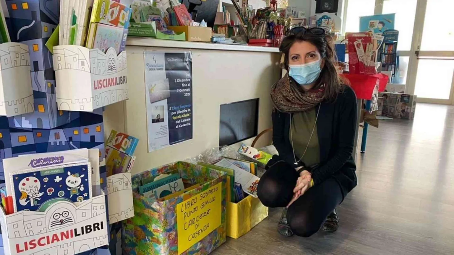 C'è una biblioteca in carcere (per merito di un bambino)