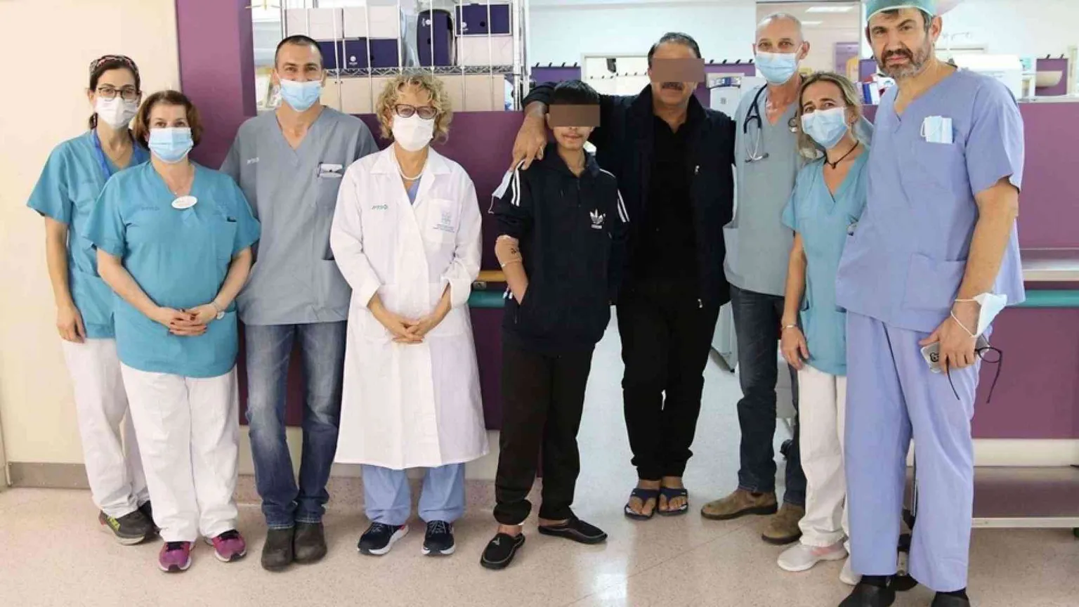 Dall'Iraq a Israele: la corsa per salvare il cuore di un ragazzo