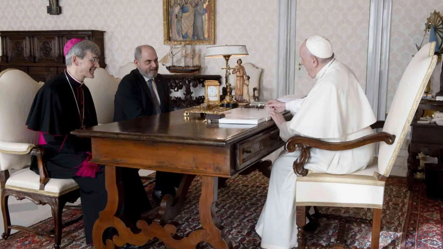 Il Papa ha ricevuto presidente e assistente ecclesiastico di Azione Cattolica
