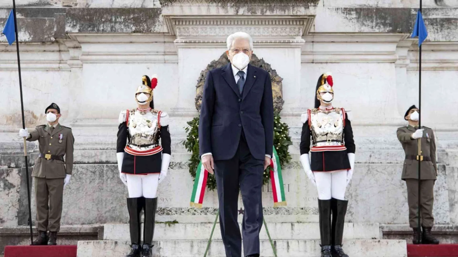 Mattarella: "Resistenza è opporsi a un'invasione"