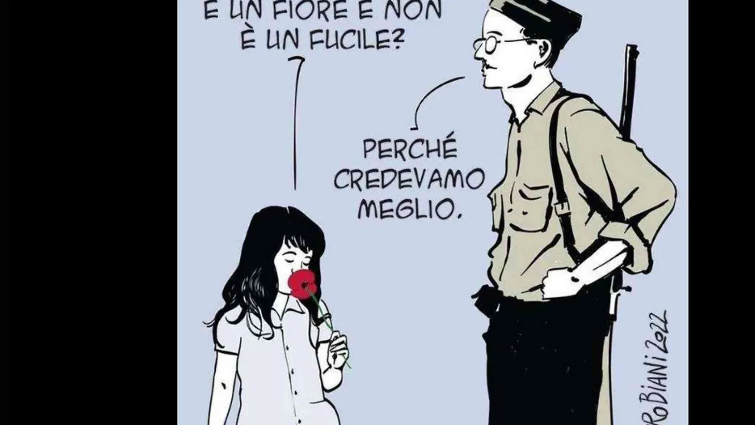 Testimoniare i conflitti di oggi sapendo dove posare il fucile