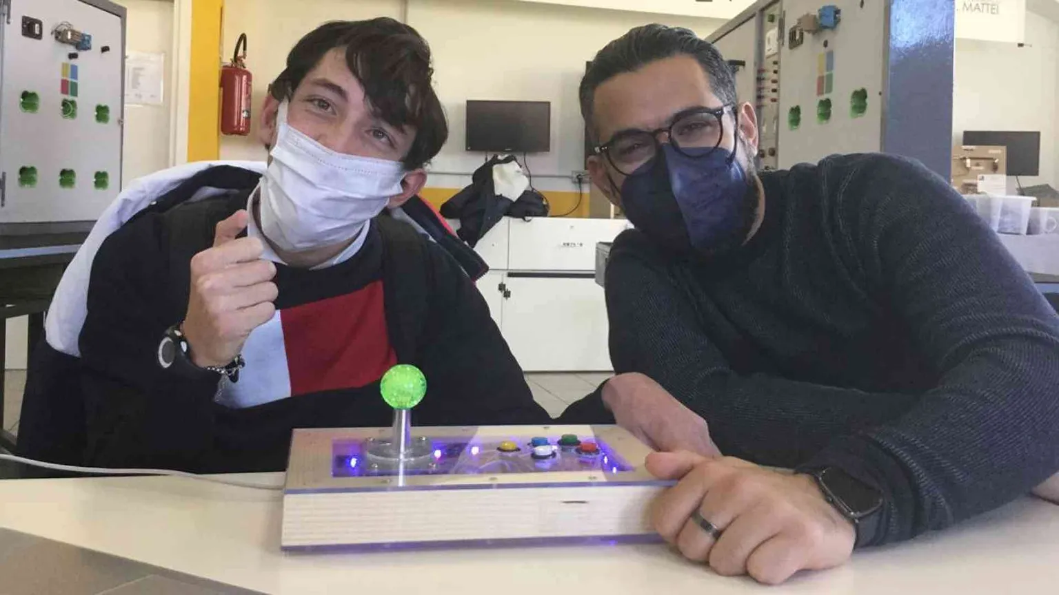 Un mouse (e un prof) speciale per Niccolò