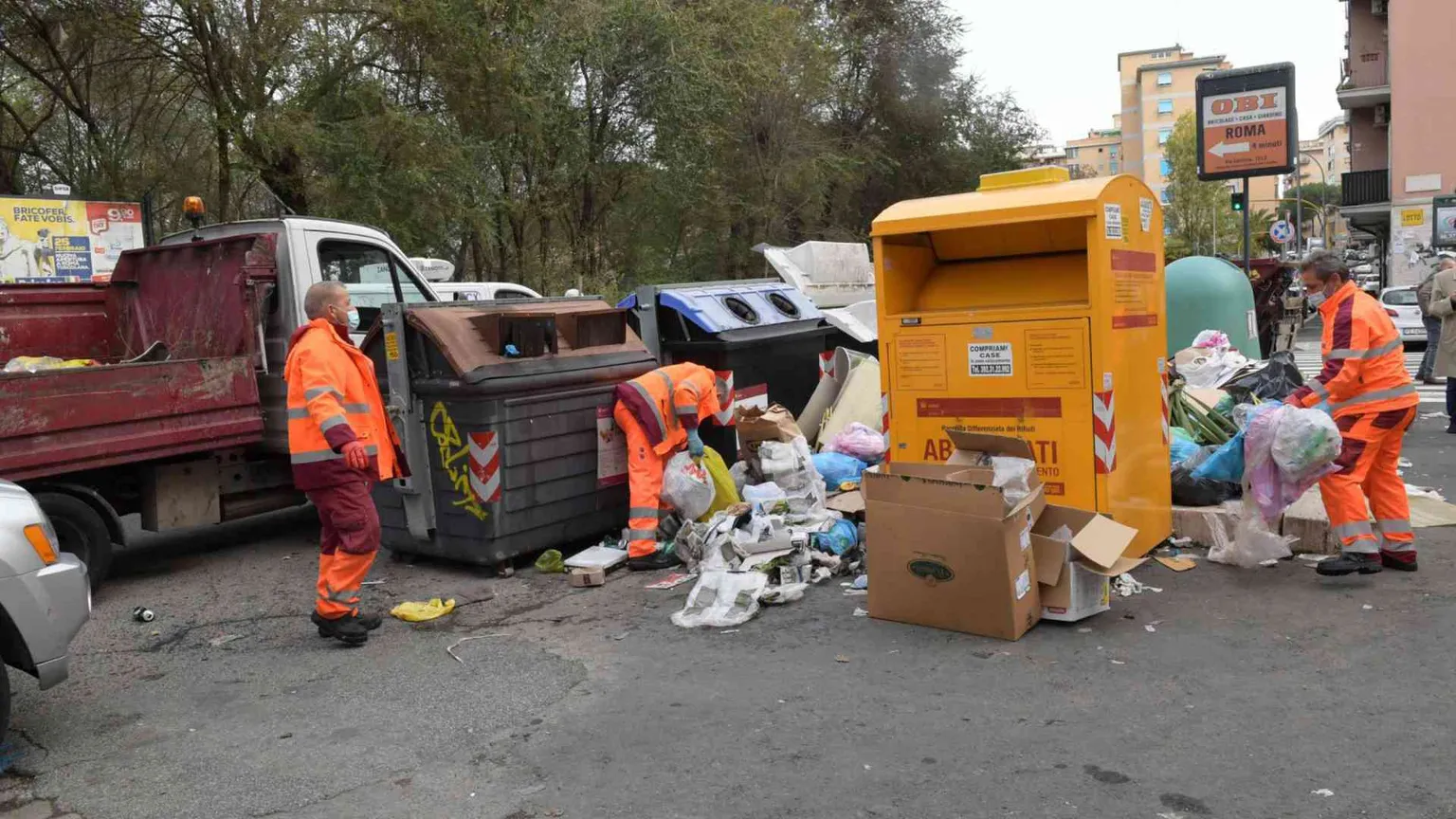 Servizi pubblici: Roma è da sei, ma bocciata sulla situazione rifiuti