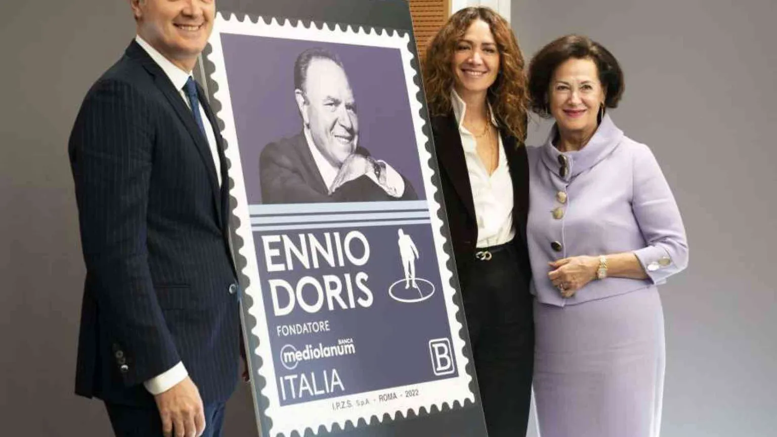 Una Fondazione e un francobollo in ricordo di Ennio Doris