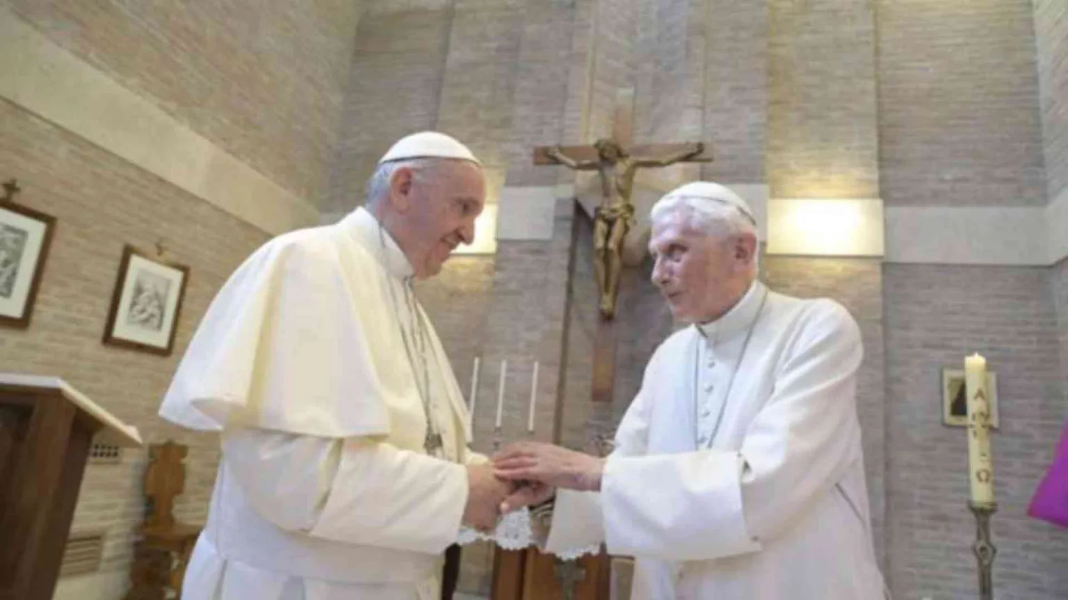 Papa Francesco: «Con Benedetto XVI incontri fraterni e affettuosi»