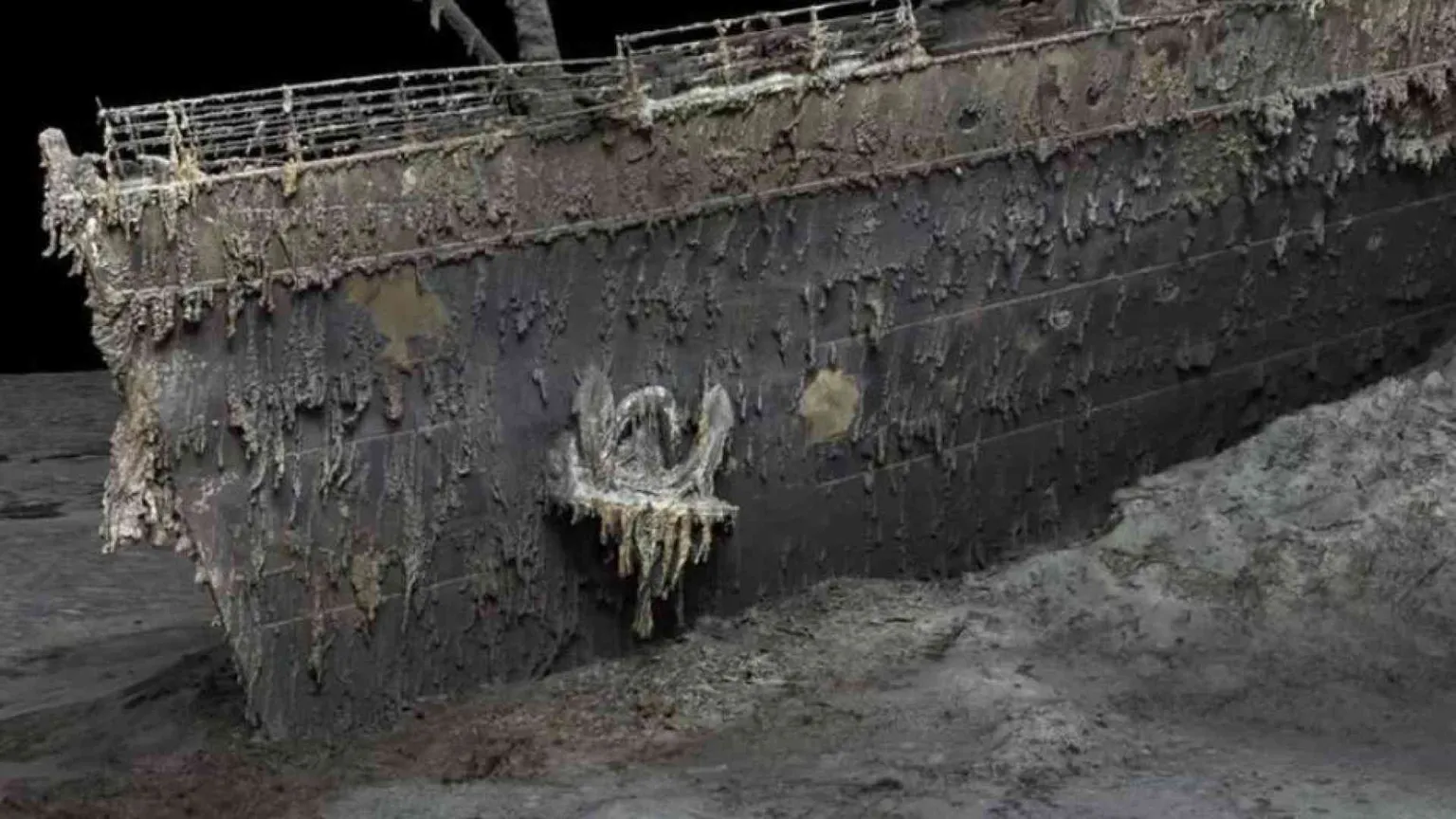 Titanic: il relitto in fondo al mare per la prima volta in 3D