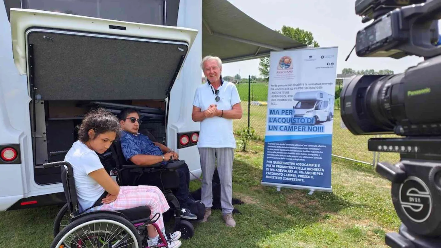 "Ridurre l'Iva sui camper per disabili, una battaglia di civiltà"