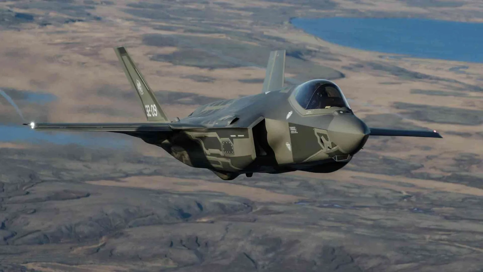 Il pilota dell'F-35 precipitato negli Usa ha chiamato il "911"