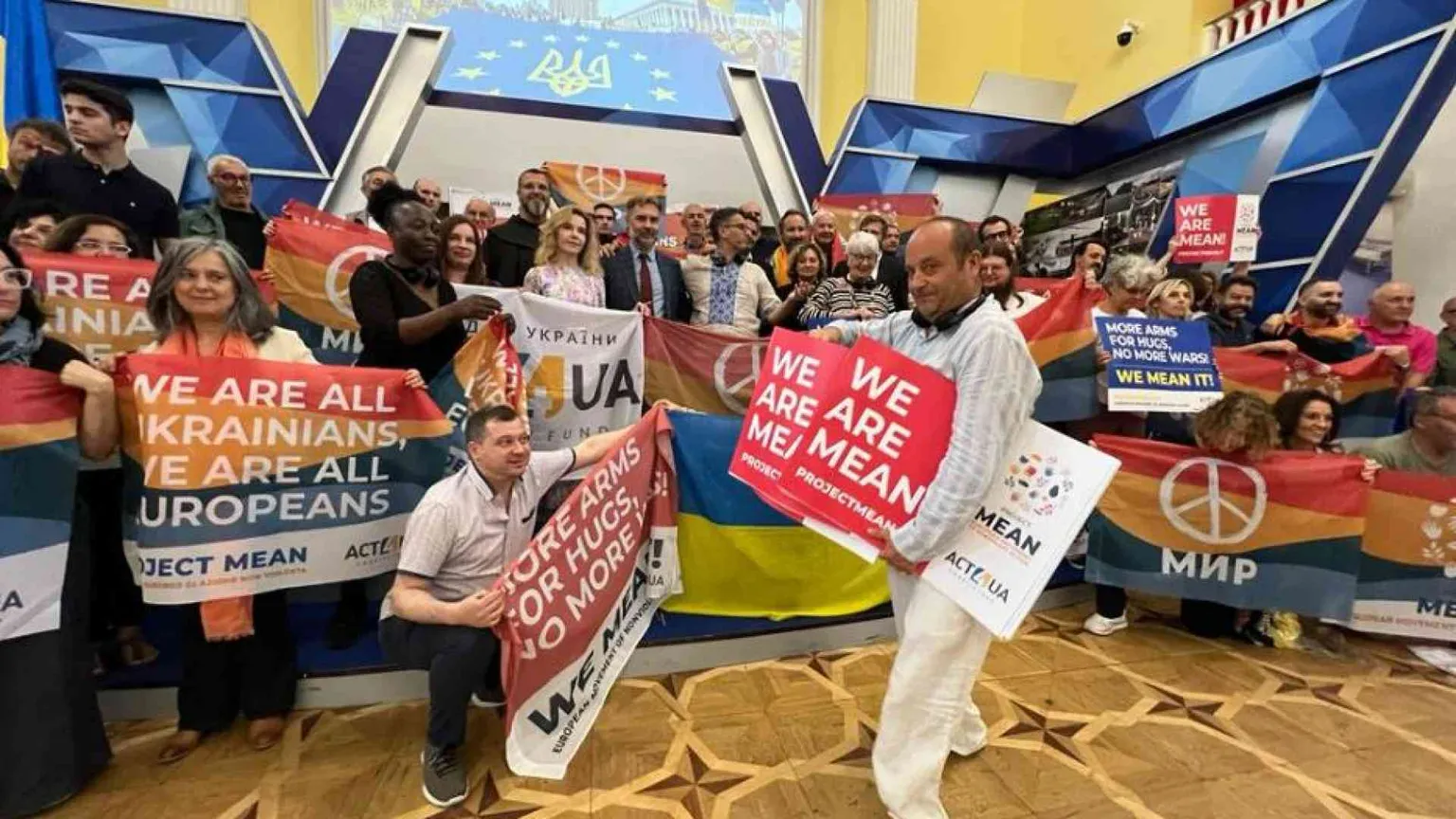 I pacificatori italiani a Kiev e Leopoli fra preghiera e impegno civico