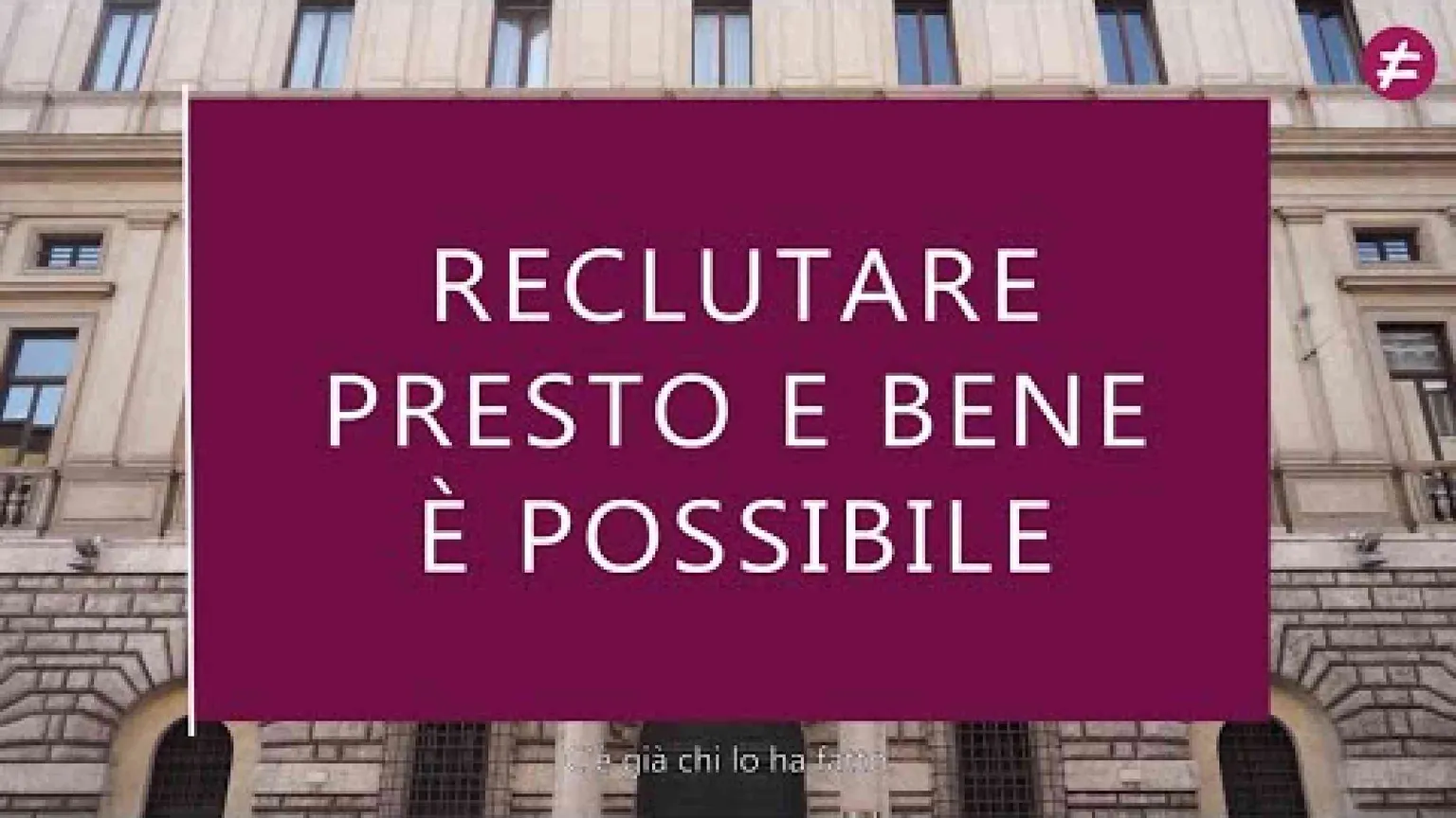 Dal Forum DD un documentario per rinnovare la pubblica amministrazione