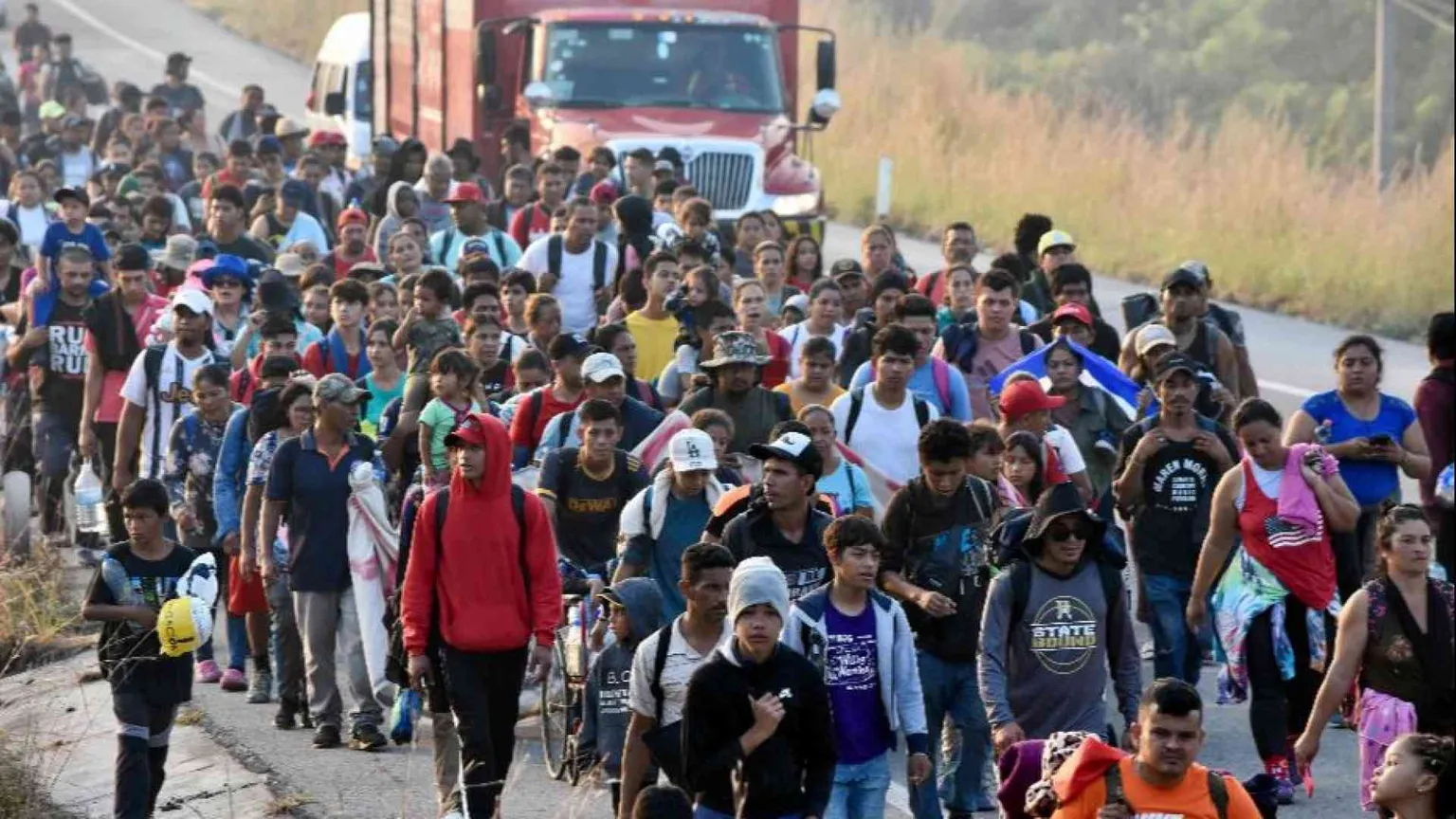 La “carovana” riparte: sciolta dal governo si è riformata e punta sugli Usa