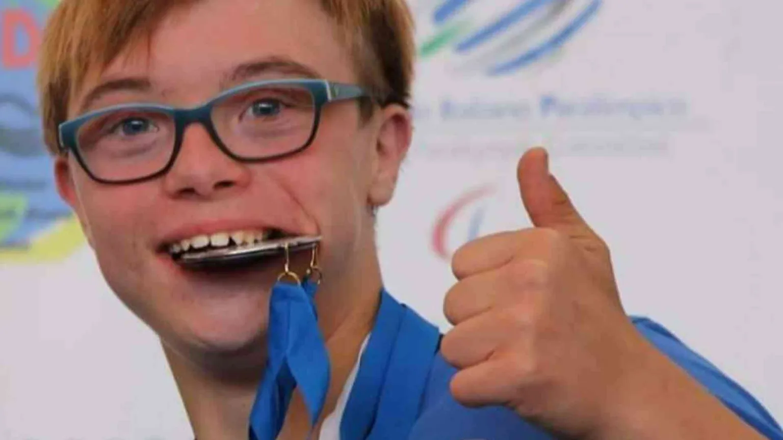 Riccardo “cuor di leone”, il re della ginnastica (con la sindrome di Down)