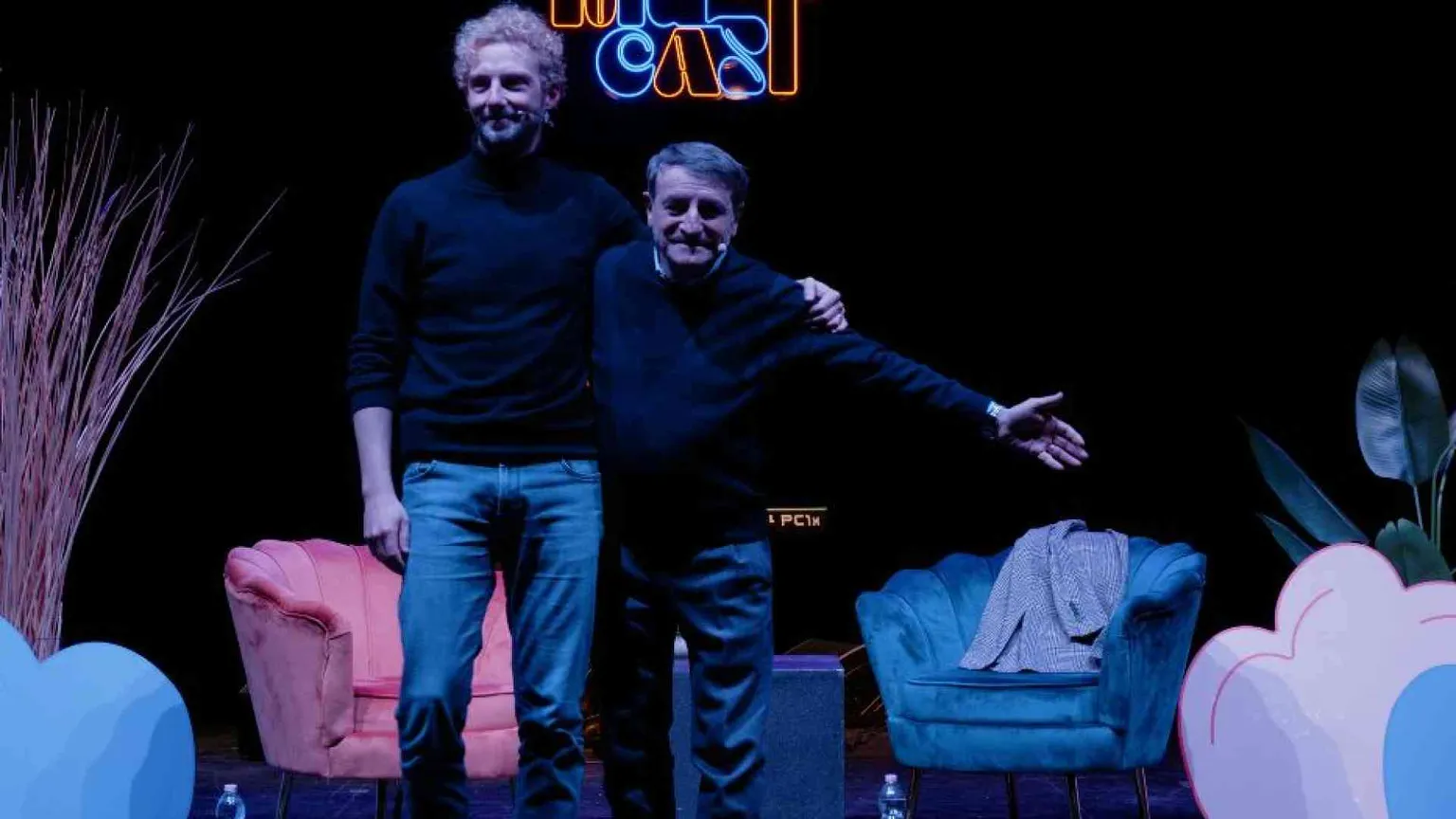 Poretti-D'Avenia, dialogo a teatro sulla scuola, la vita e Dio