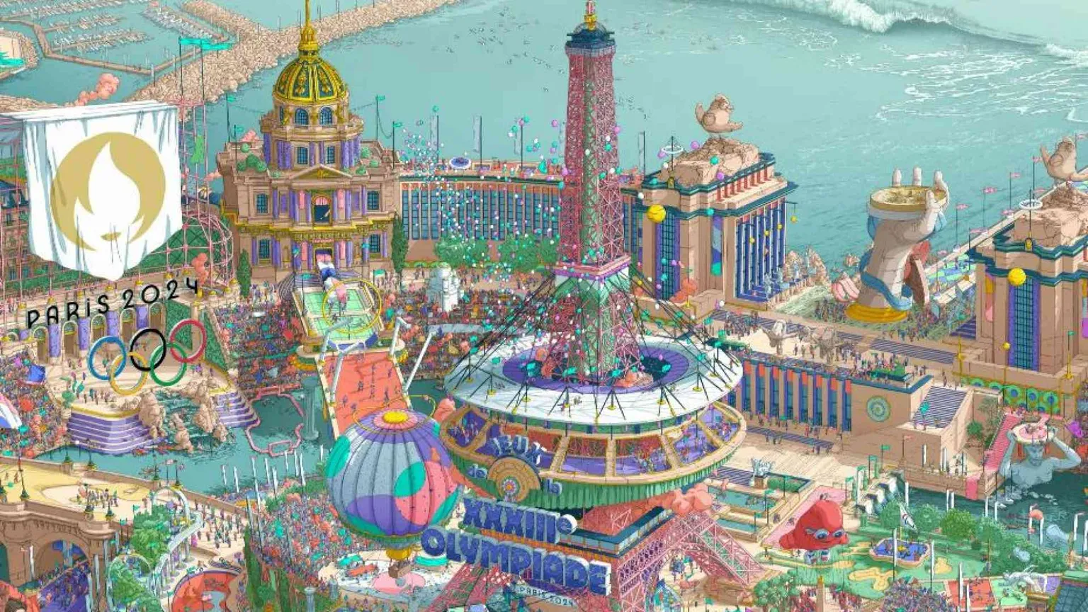 A Parigi fanno discutere i manifesti olimpici senza simboli cristiani