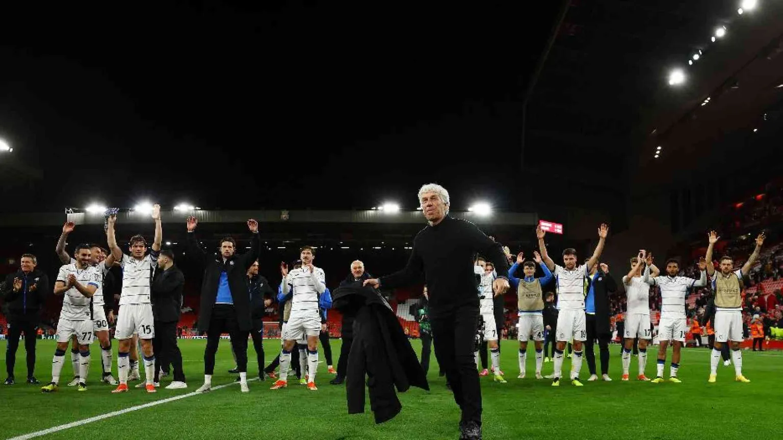 Atalanta nella storia: vince 3 a 0 a Liverpool