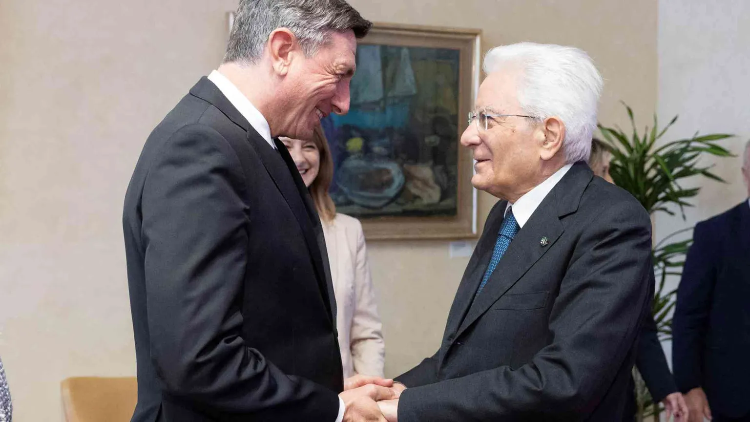 Mattarella: da Italia e Slovenia modello di pace. La Ue dia risposte concrete