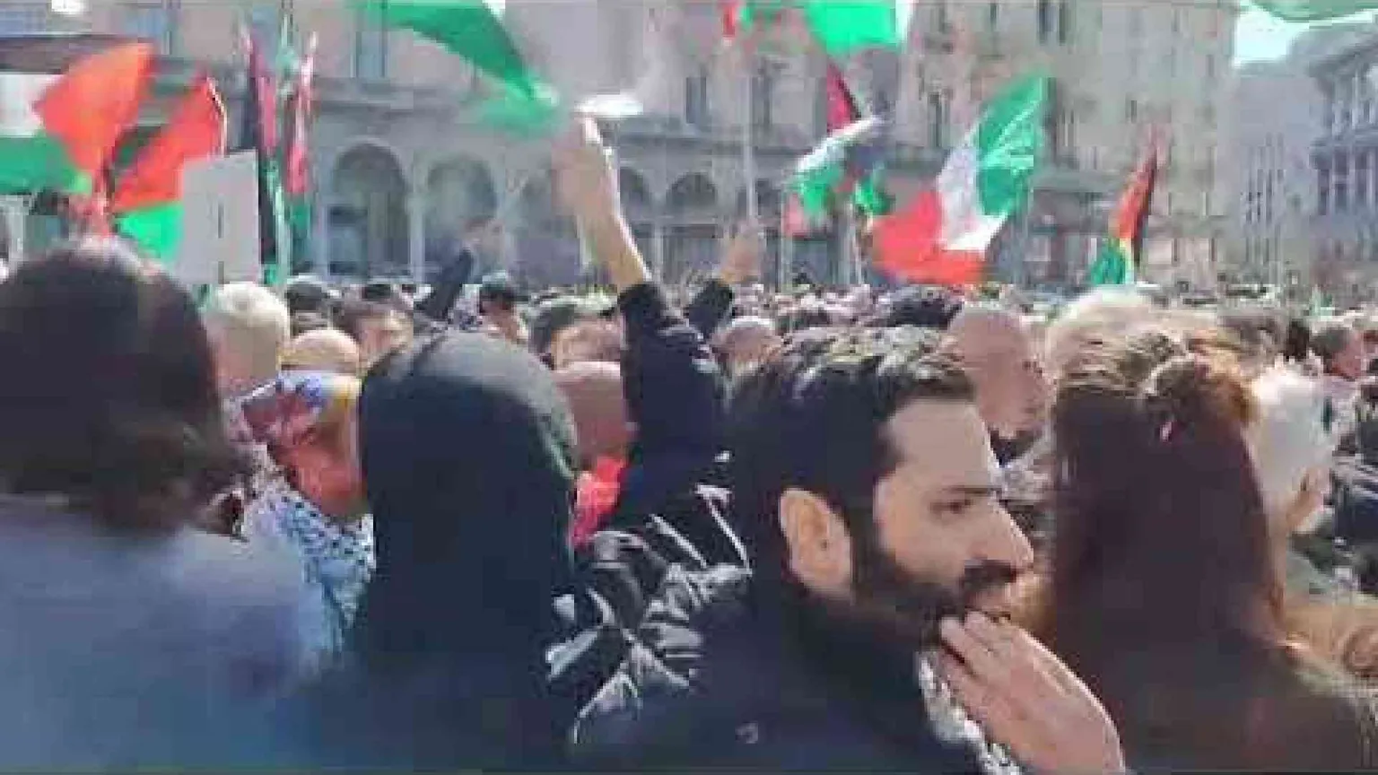 Milano, aggressione alla Brigata ebraica e fischi all'Inno