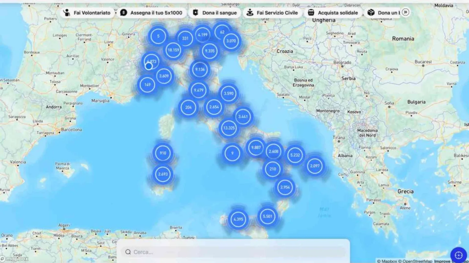 Vuoi far del bene? Un'app ti dice dove, vicino a te