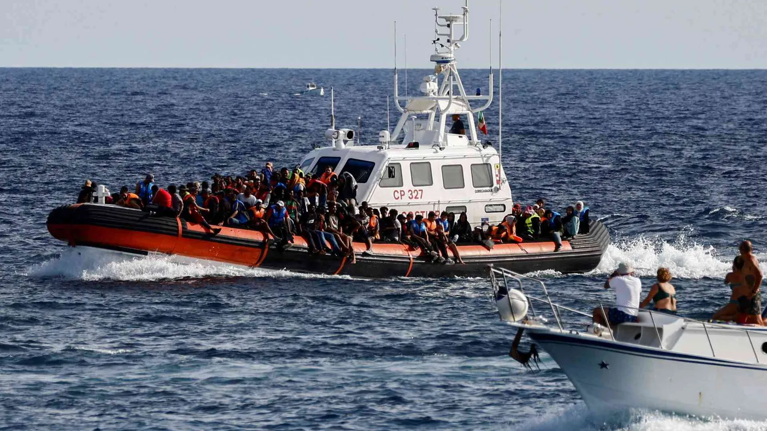 Maria, figlia di migranti, è la prima bimba nata sull'isola dopo 51 anni