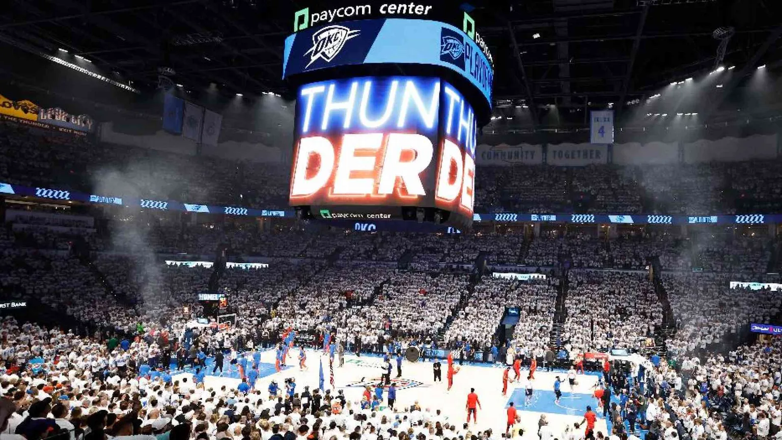 Oklahoma City, la preghiera prima dei canestri