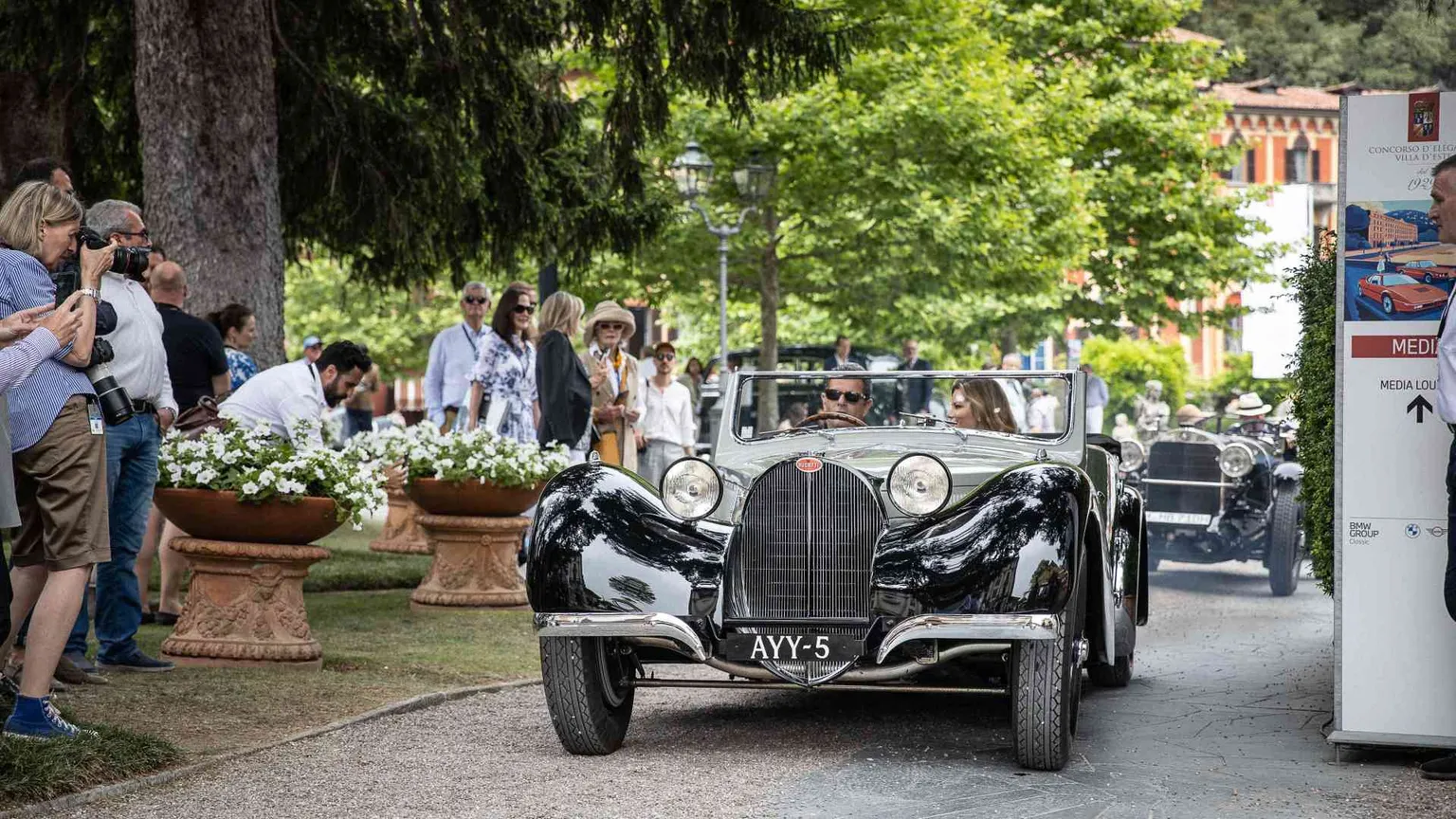 Tutto pronto per il Concorso d'Eleganza Villa d'Este 2024