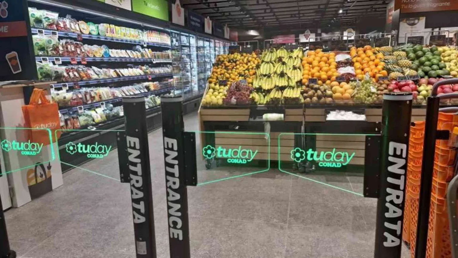 Spesa veloce con sensori e telecamere: il supermercato ti riconosce alla cassa