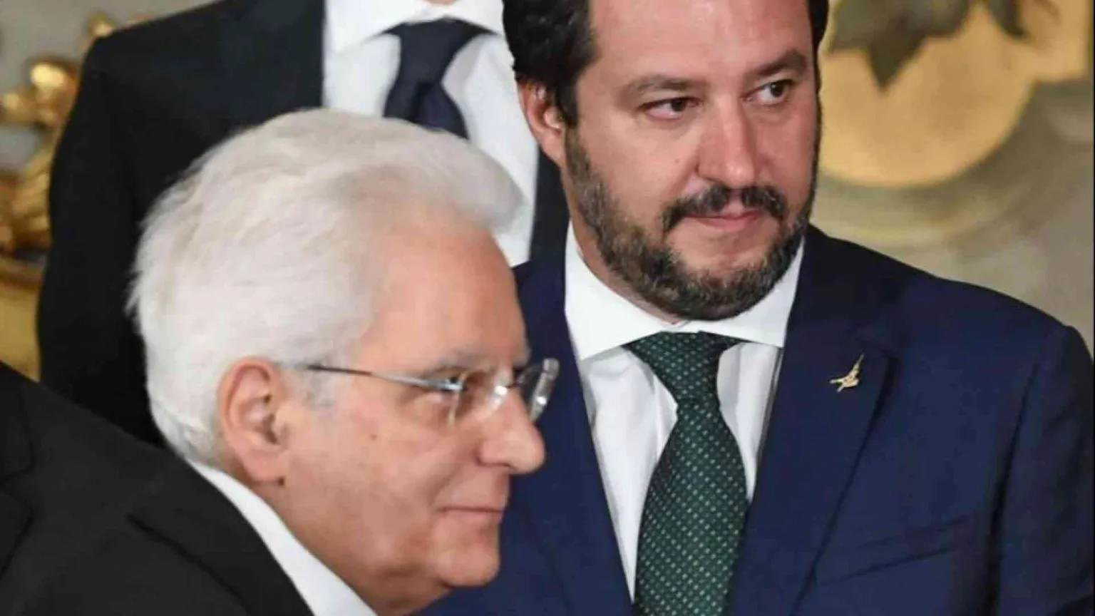 Sgarbo di Salvini al Colle. Meloni: «Mattarella strumentalizzato»