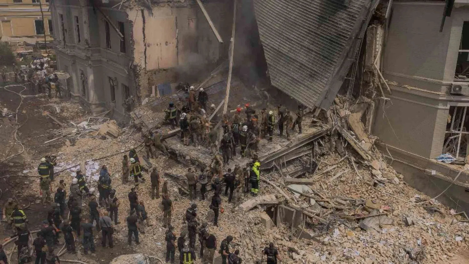 L'Onu: crimine di guerra l'attacco russo contro l'ospedale di Kiev