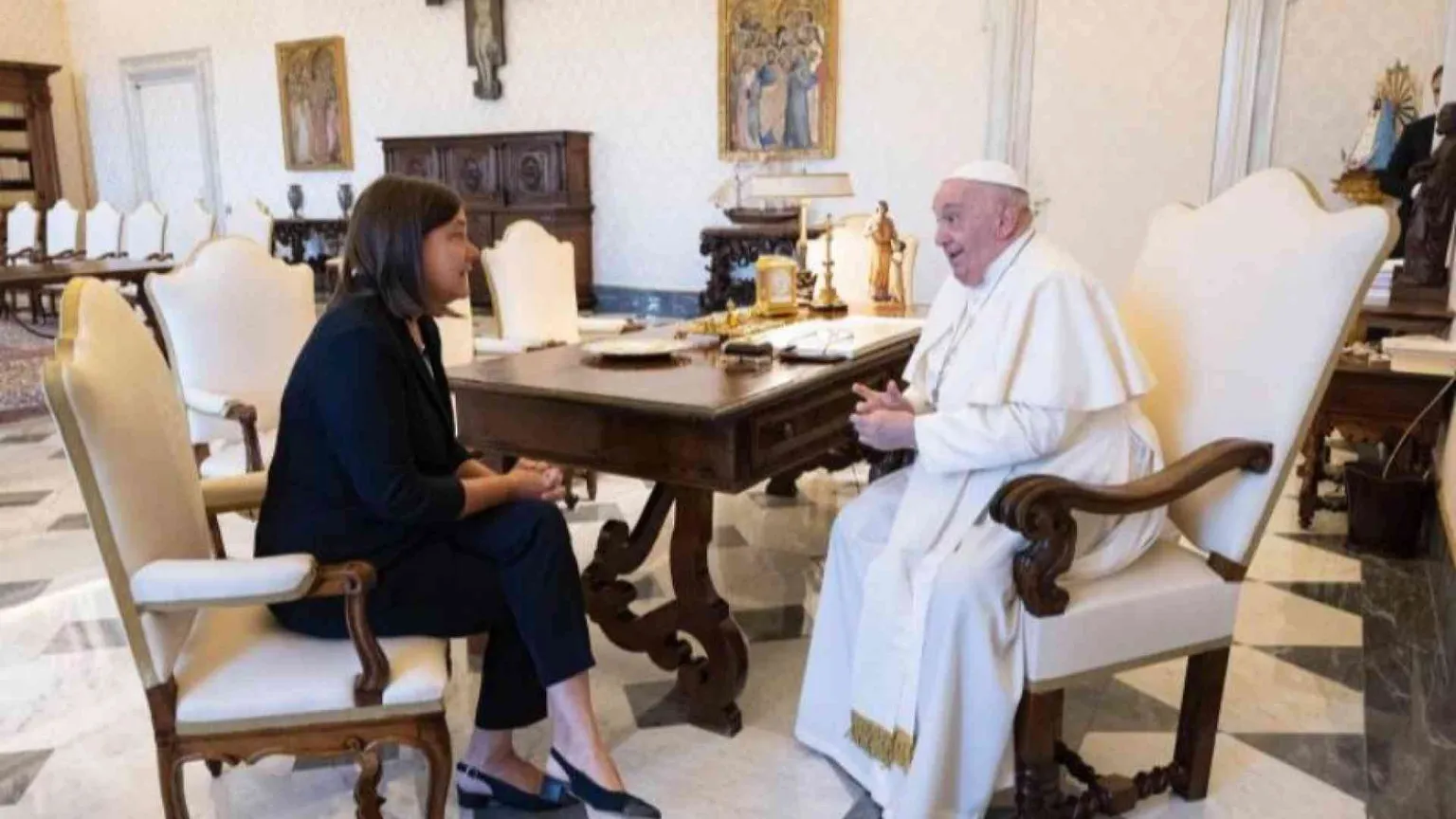 Papa Francesco riceve la rettrice della Cattolica Beccalli