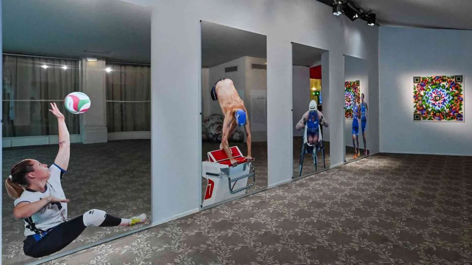 A Casa Italia paralimpica anche l'arte è inclusiva
