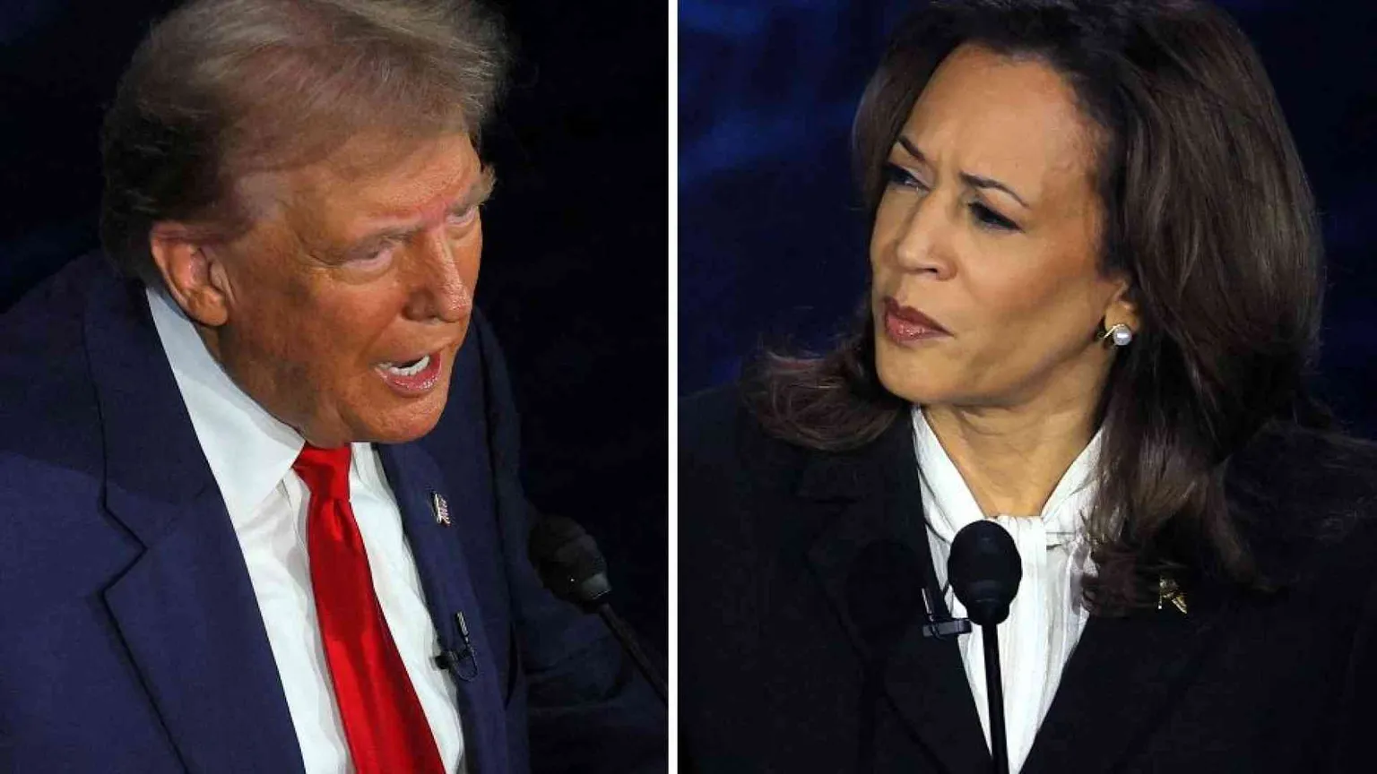Come è andato il duello in tv tra Donald Trump e Kamala Harris