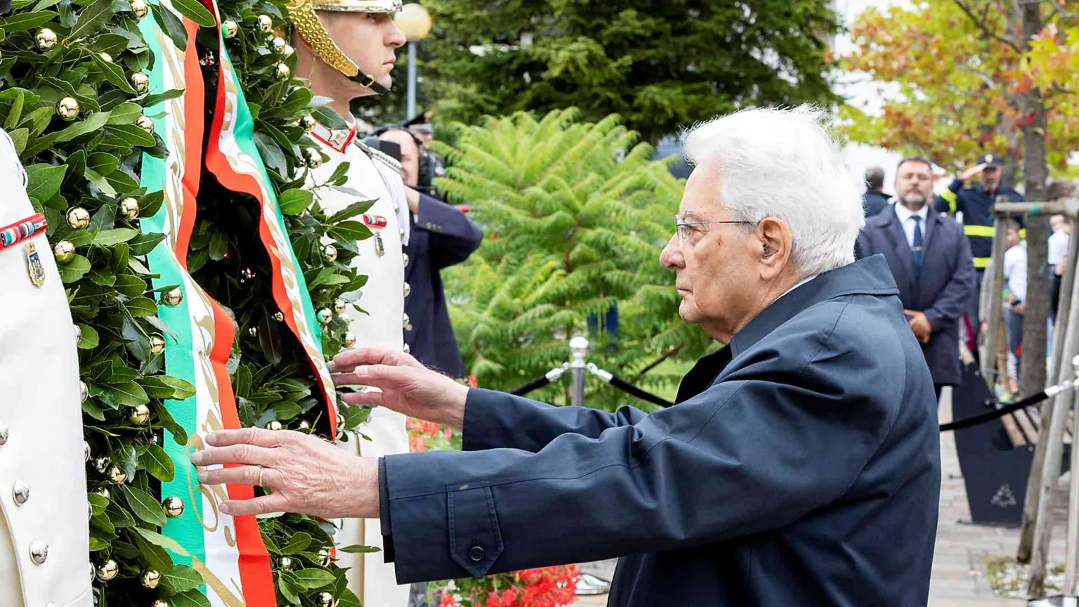 Mattarella: «Fascismo complice della ferocia nazista»