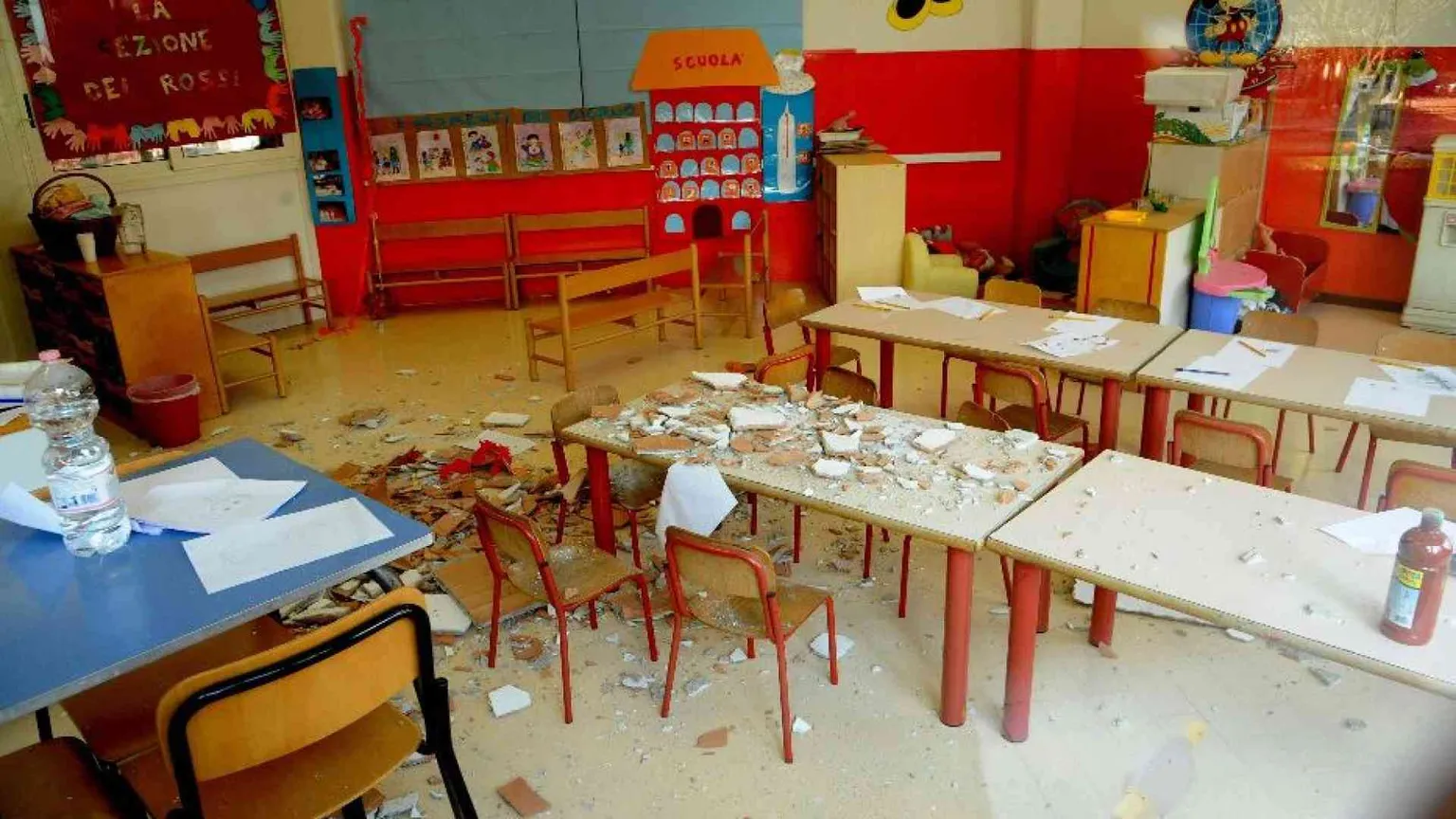 Scuole a pezzi, in un anno 69 crolli. Sei su dieci senza agibilità