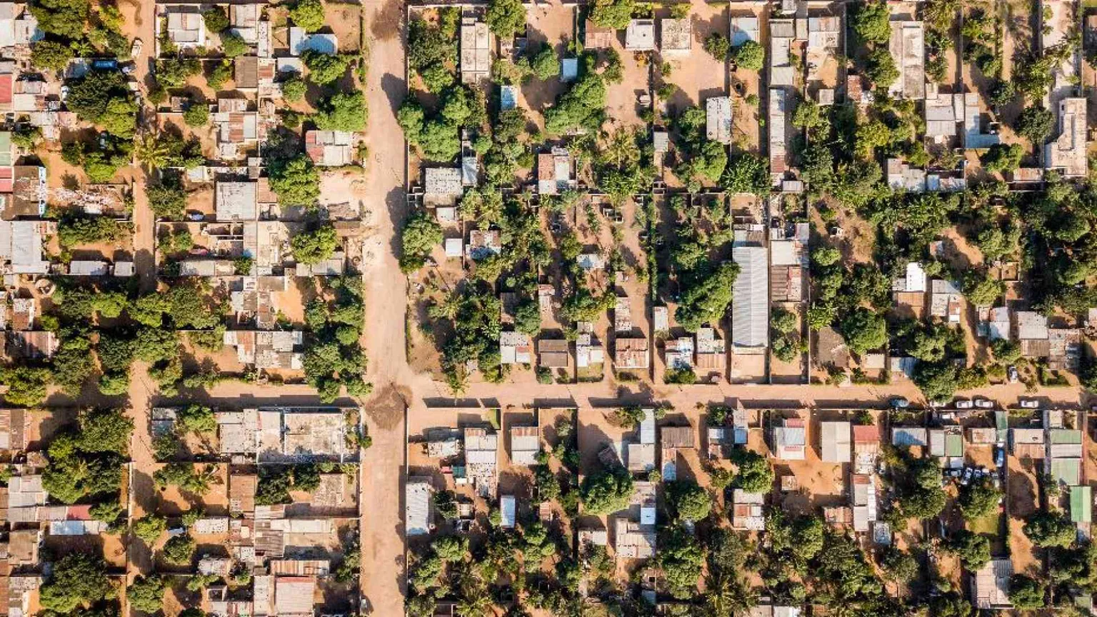 Bomba e rifugio: è la città in Africa