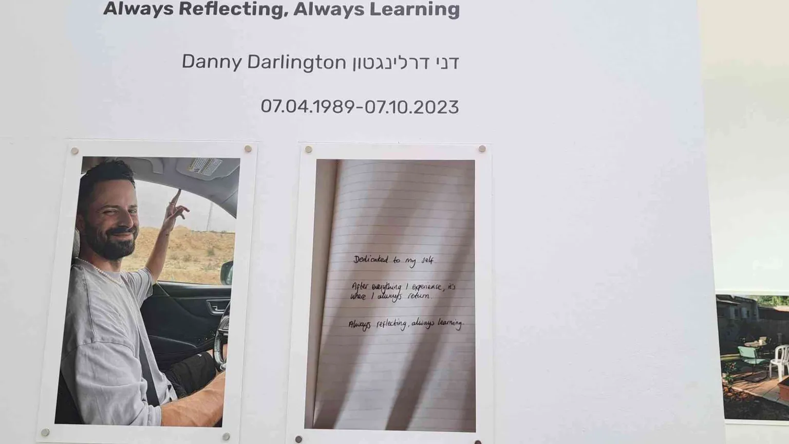 L'ultimo rullino di Daniel Darlington per raccontare gli "spariti" dei kibbutz