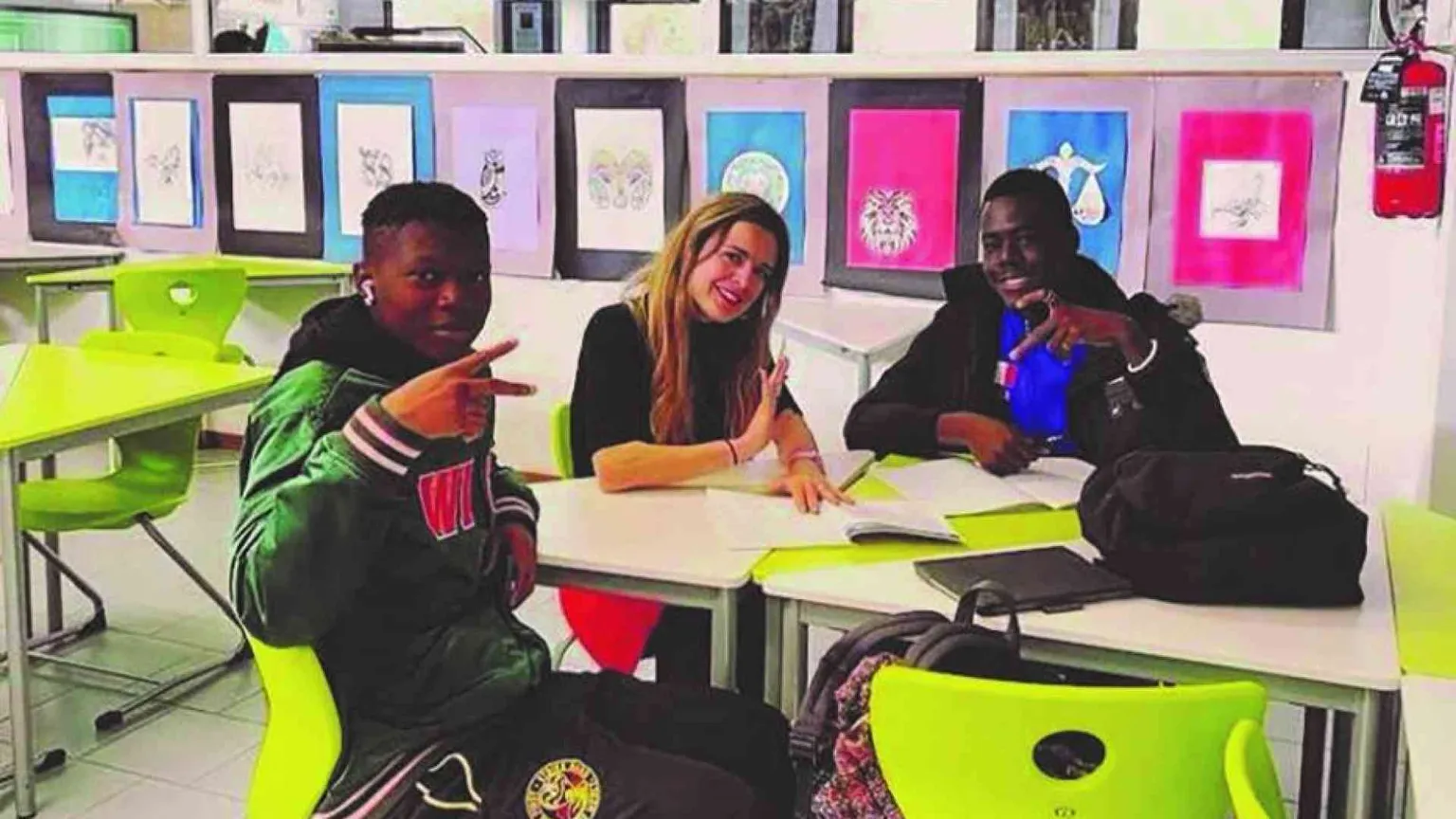 Un giorno in classe con la prof Manzi, che insegna italiano agli stranieri