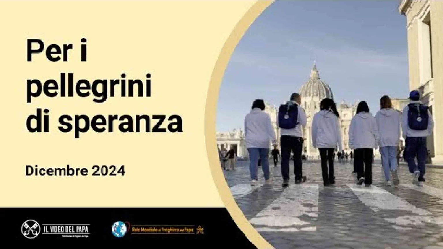 Il Papa prega per il Giubileo ormai vicino