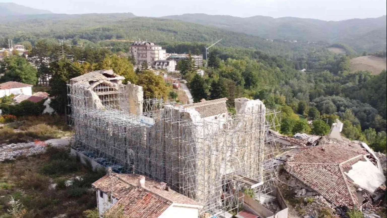 Ad Amatrice è al via il progetto di ricostruzione della chiesa di San Francesco