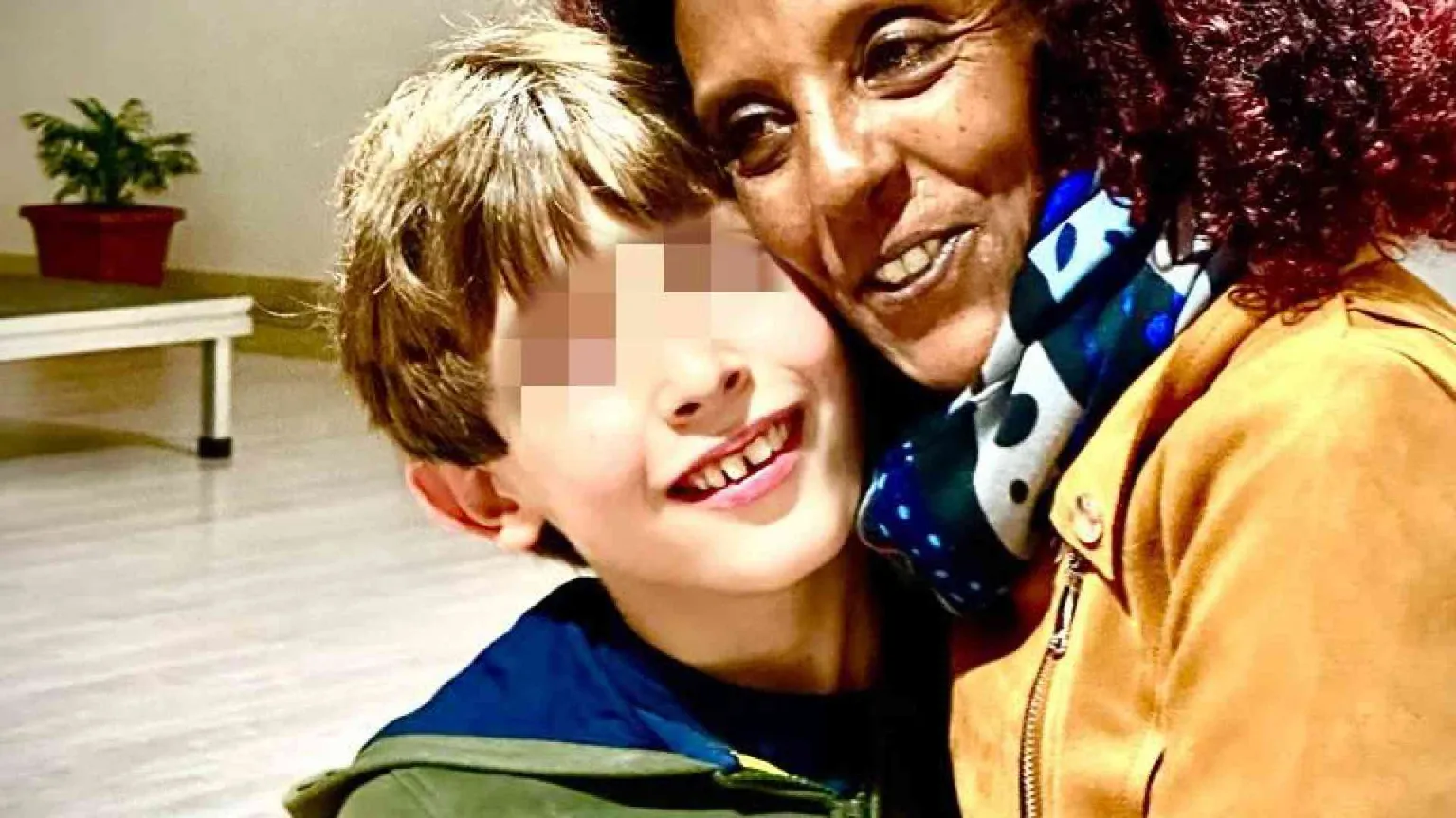 La ragazza eritrea che è stata accolta ora ha in affido un bimbo