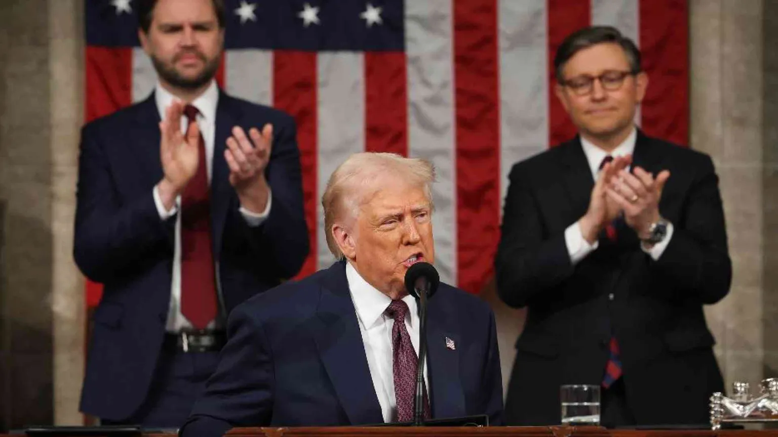Trump al Congresso: «È tornato il sogno americano»