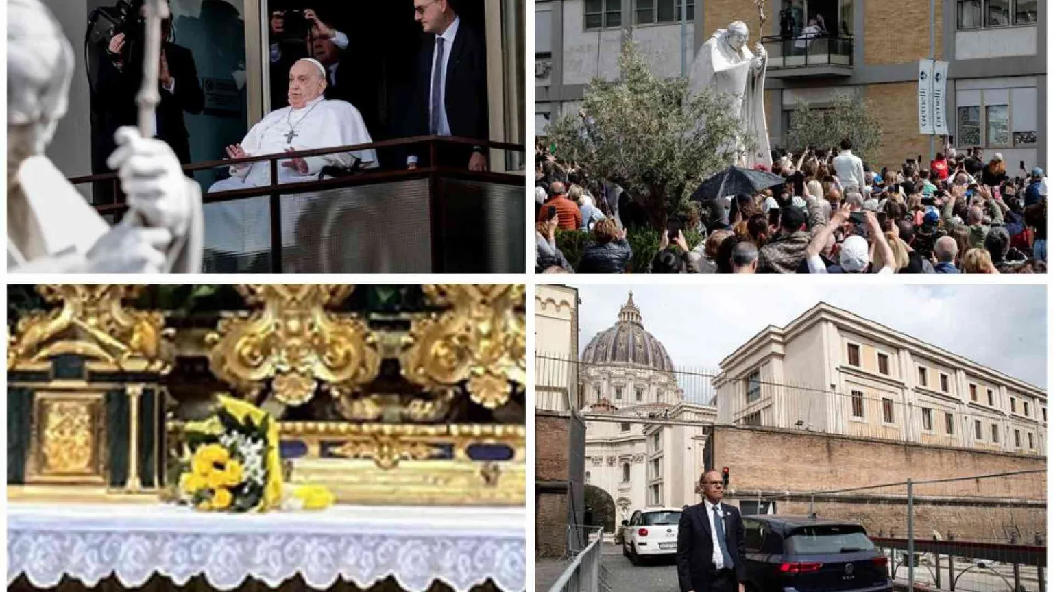 I 38 giorni di degenza del Papa e il filo mai interrotto con Maria