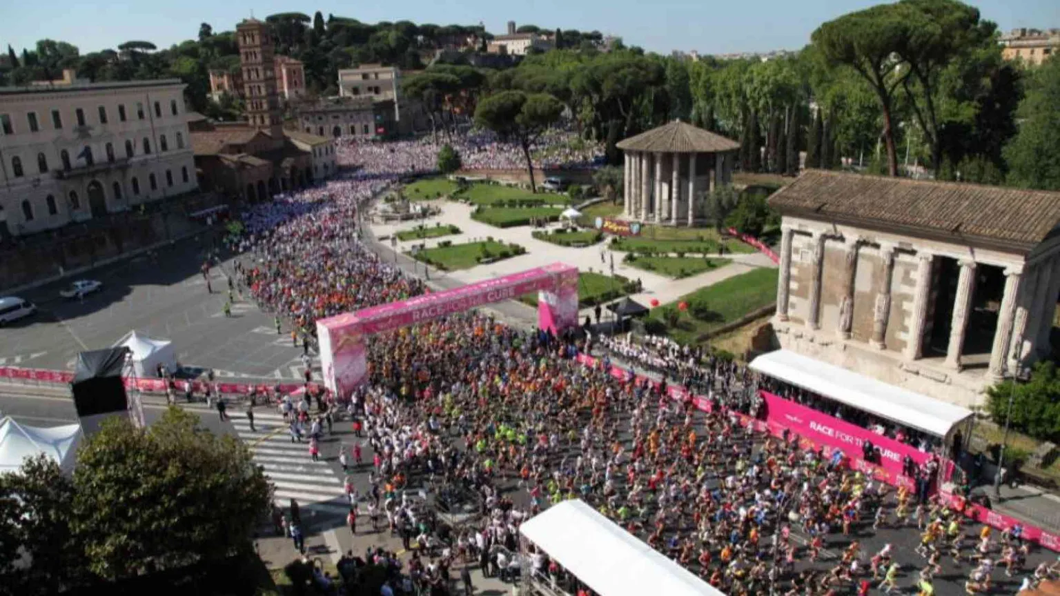 Al Circo Massimo dall'8 all'11 maggio torna Race for the cure