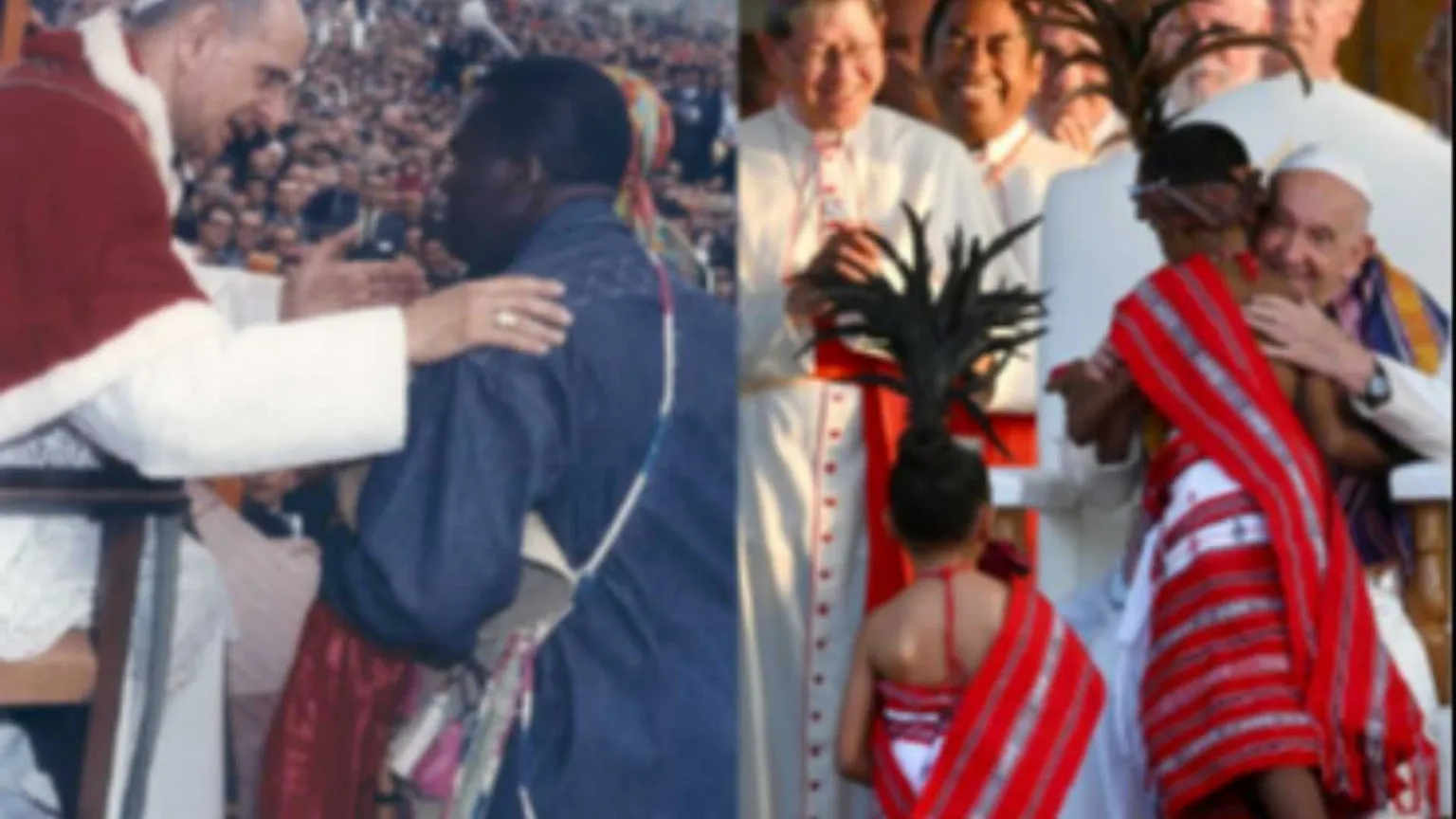 Scarpe vecchie e tre grandi “amori”: papa Francesco sui passi di Paolo VI