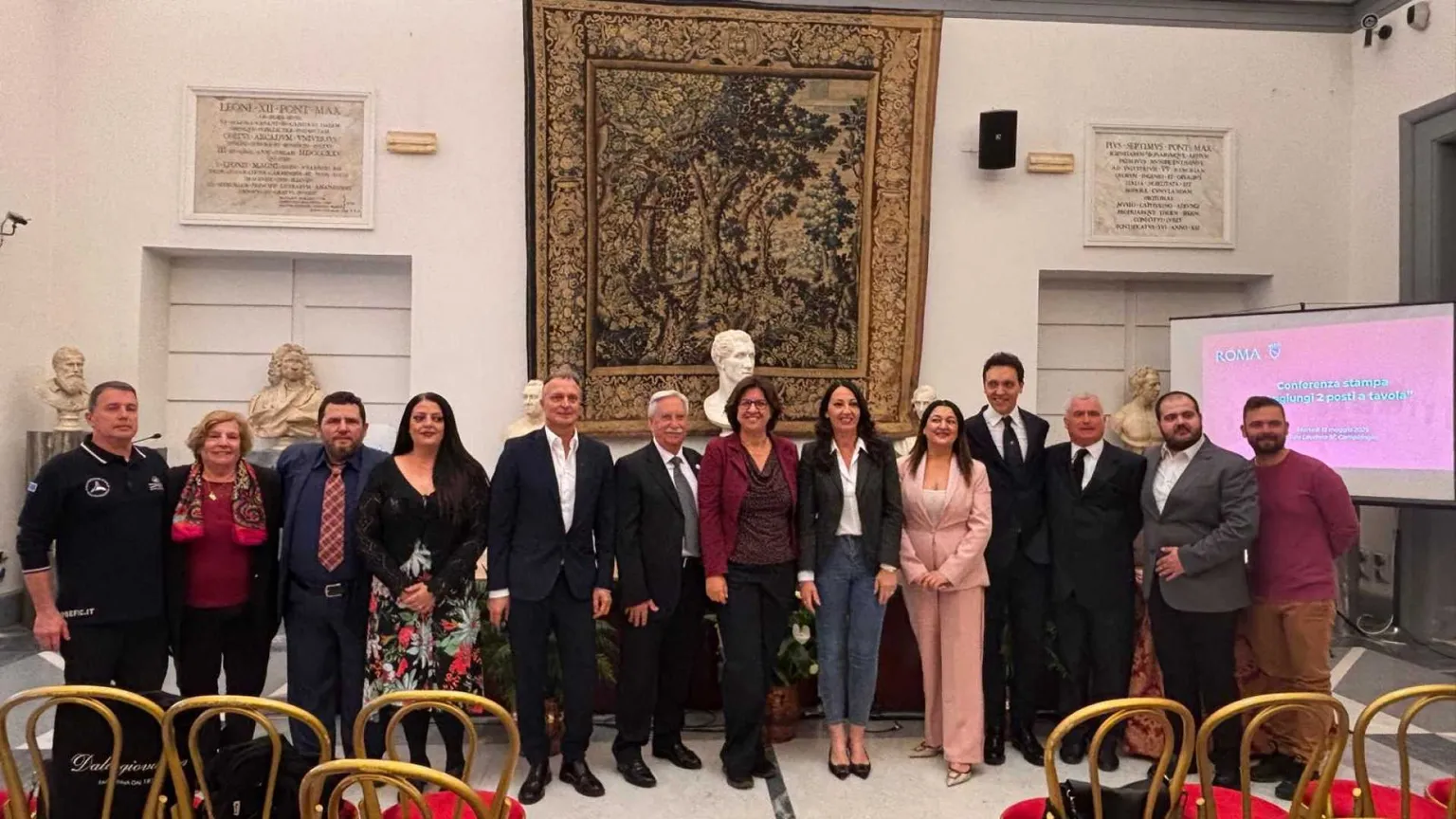 Roma aggiunge "2 posti a tavola" al ristorante per chi è in difficoltà