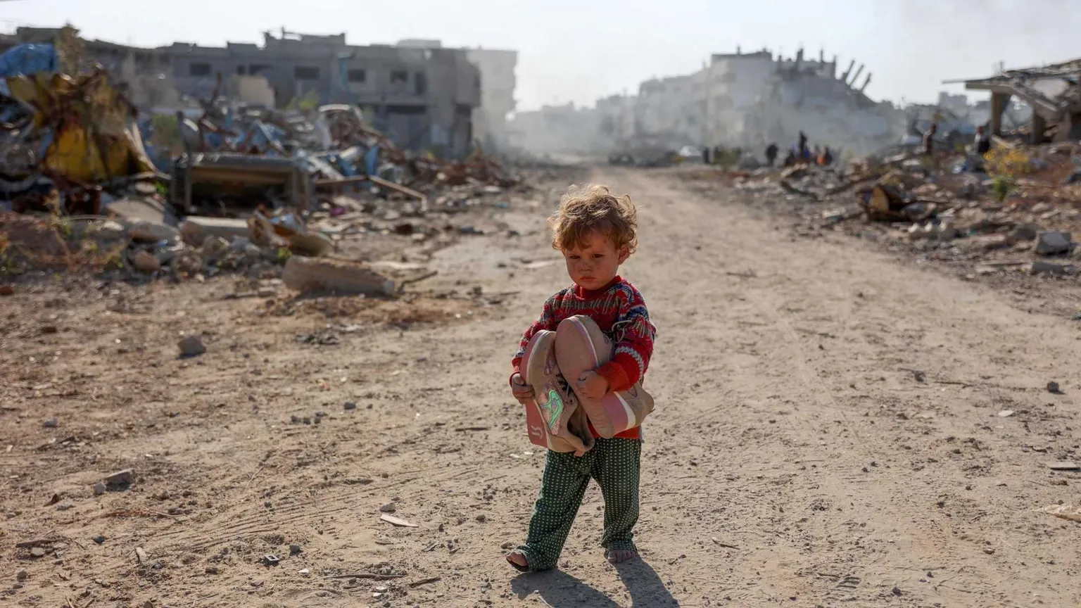 Guardate le immagini dei piccoli di Gaza (e provate a trovare le parole)