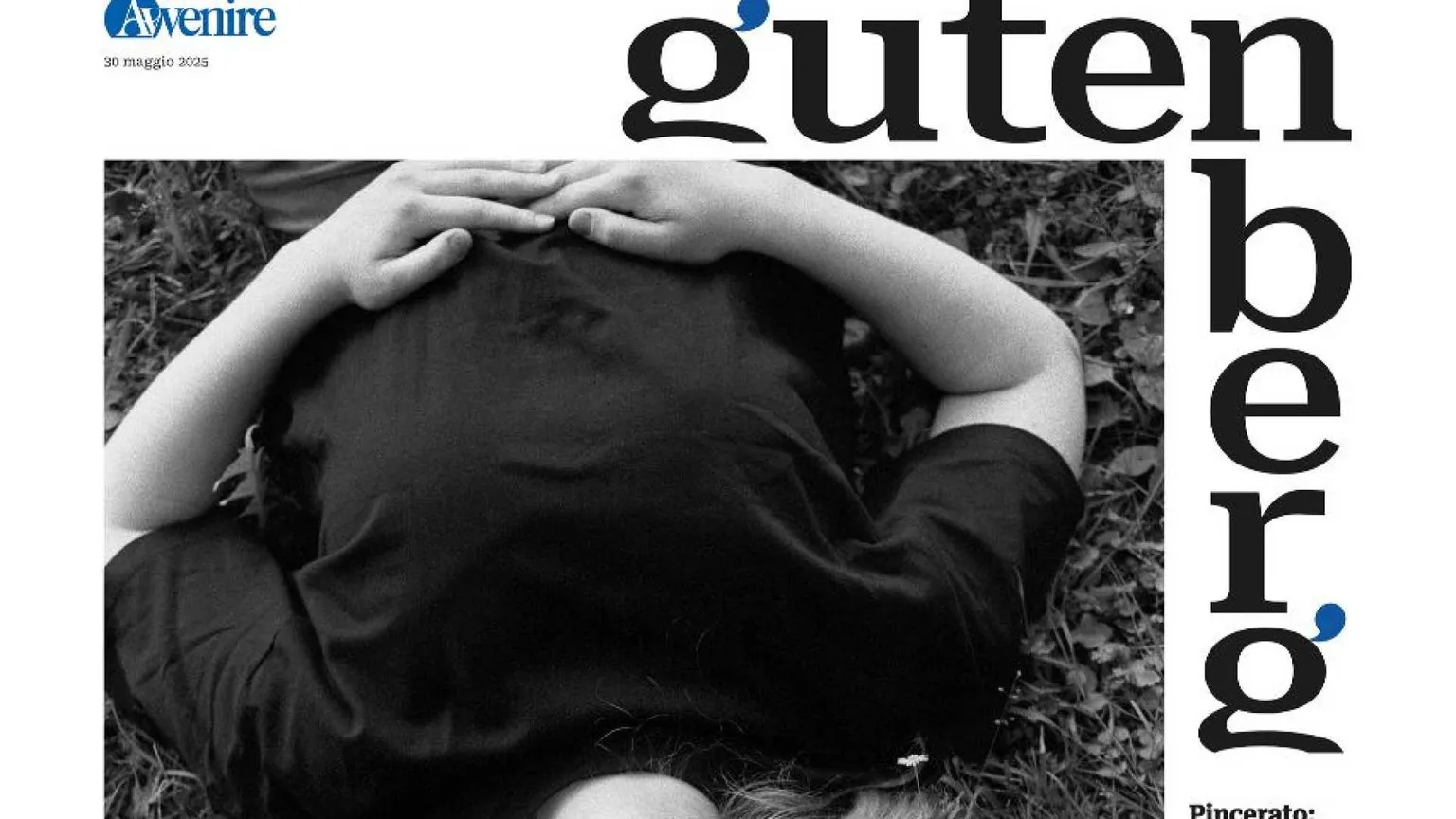 Il 30 maggio arriva un Gutenberg "urban, giovanilista e (in)civile"