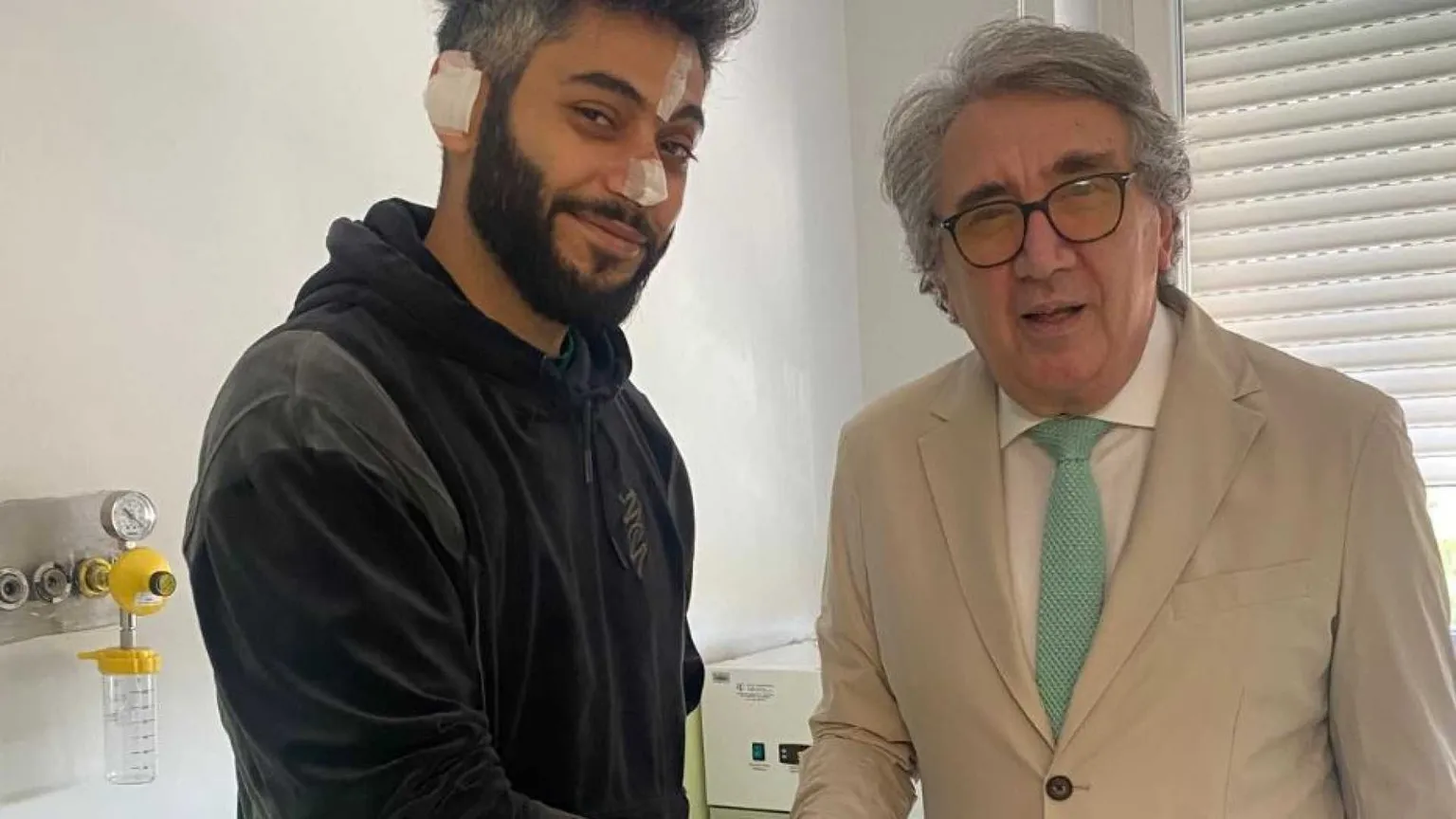 Sfigurato da una granata, Alì ha ritrovato a Roma volto e dignità