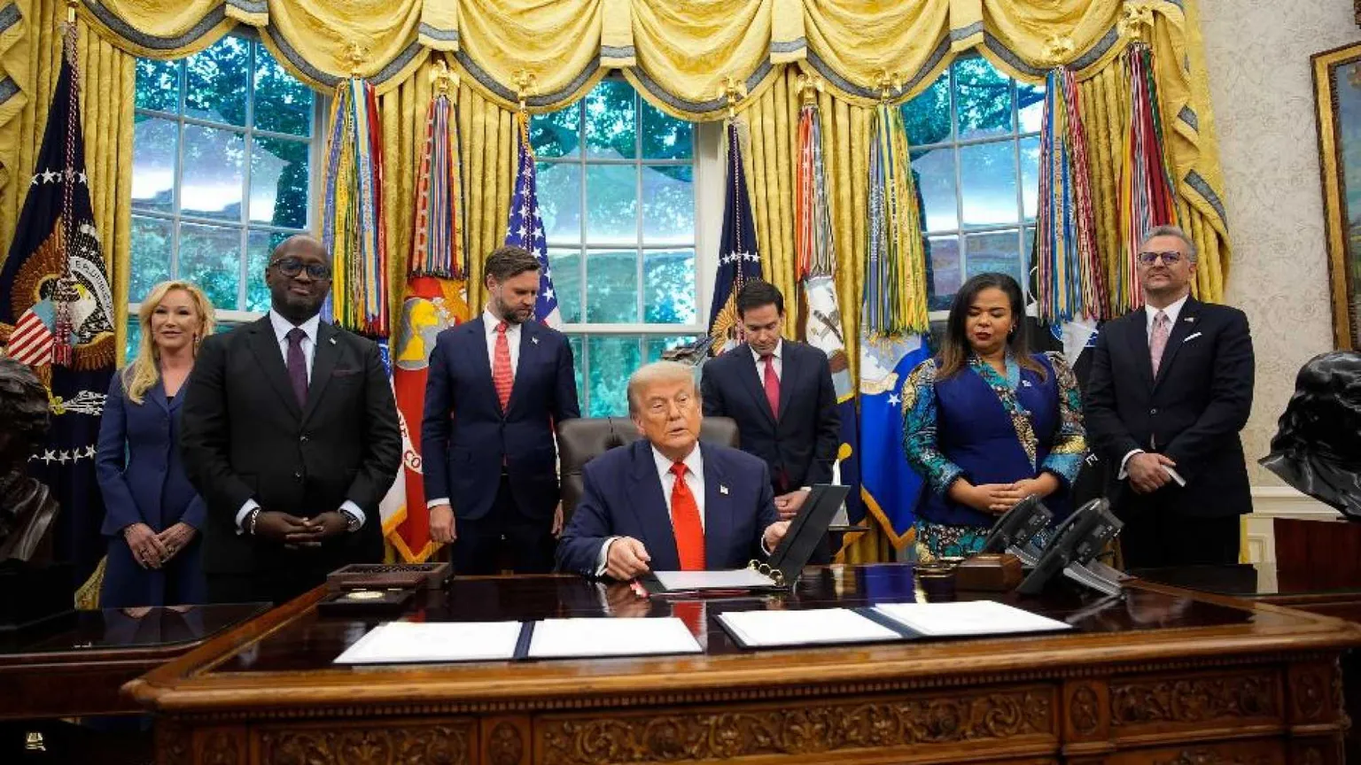 Trump: «Cessate il fuoco a Gaza entro una settimana»